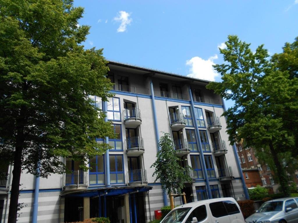 Fewo Mit "Dachterrasse" Im Blauen Palais Lipcse Kültér fotó