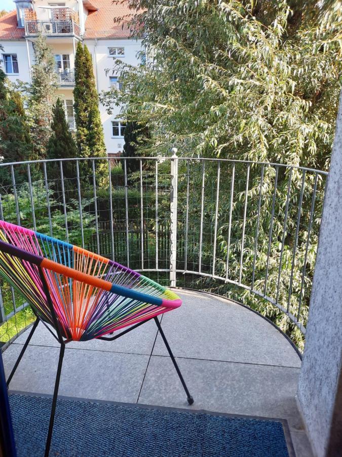 Fewo Mit "Dachterrasse" Im Blauen Palais Lipcse Kültér fotó