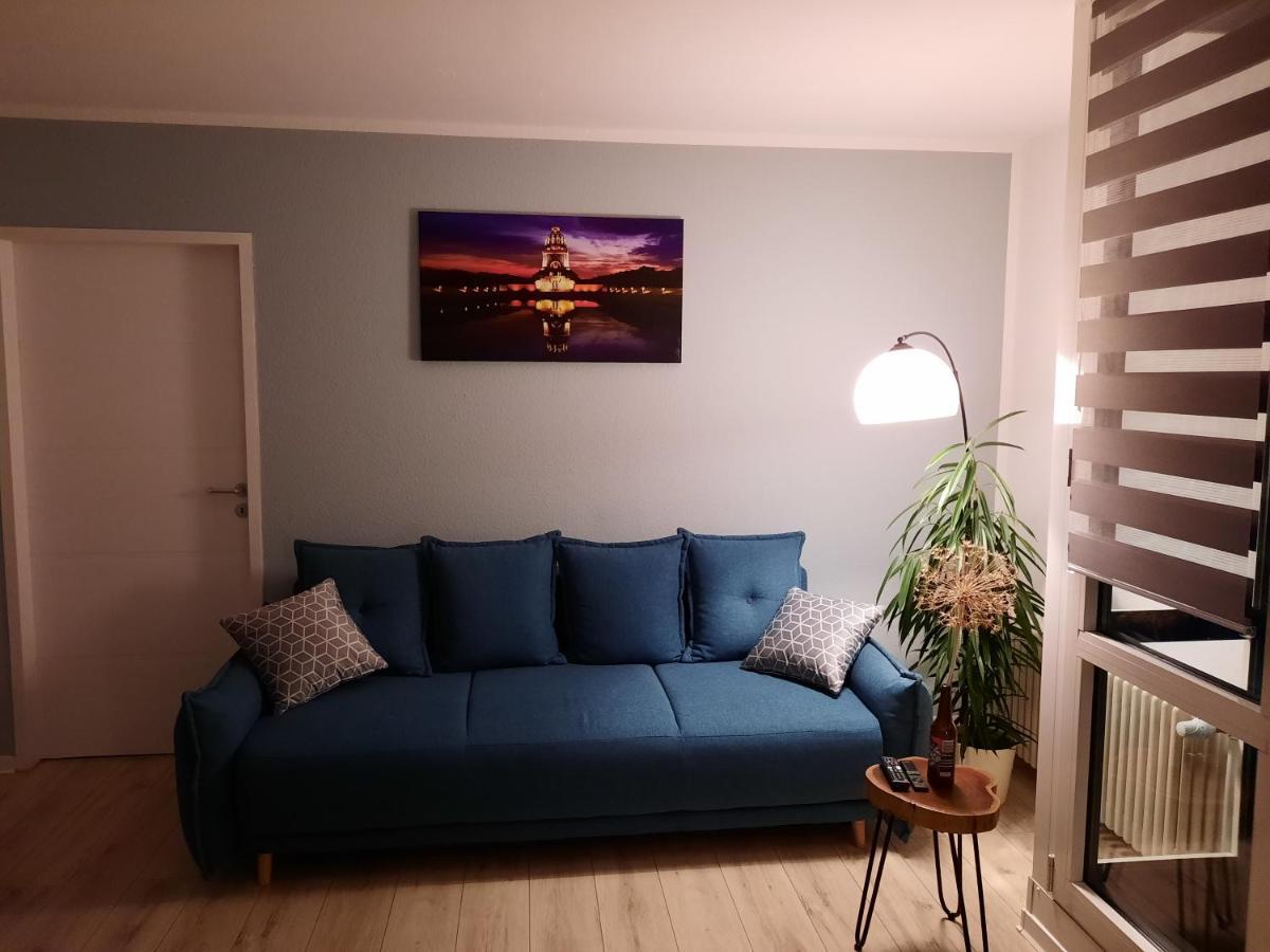 Fewo Mit "Dachterrasse" Im Blauen Palais Lipcse Kültér fotó